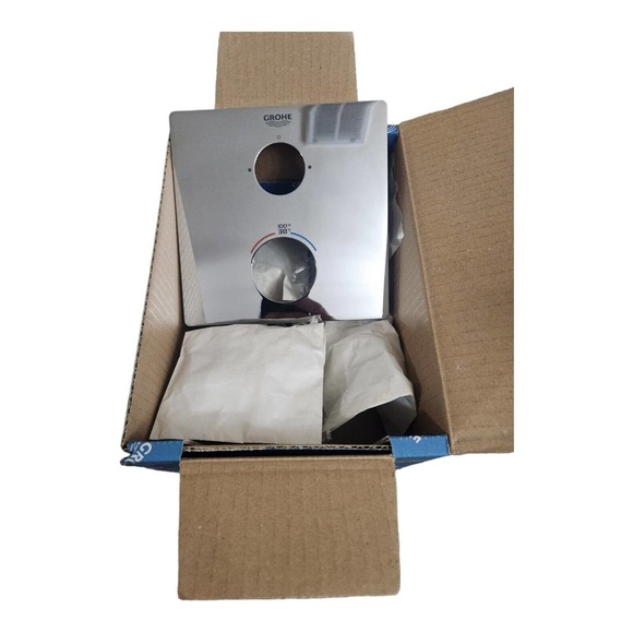 COPY - Grohe Grohtherm Chrome Volume Control Trim 14434000 - Picture 5 of 5